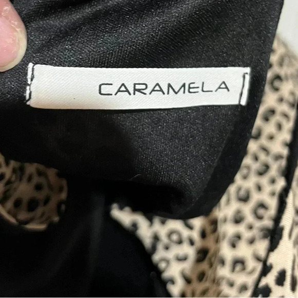 Caramela large animal print halter dress. - Picture 8 of 10